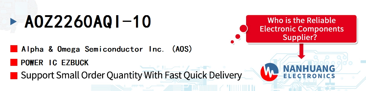 AOZ2260AQI-10 AOS POWER IC EZBUCK